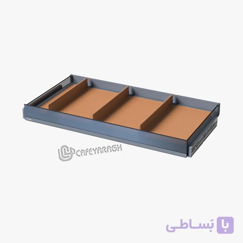 جاکفشی چرمی ریلی یونی هوپر مدل WS4160.TBU — تصویر 1