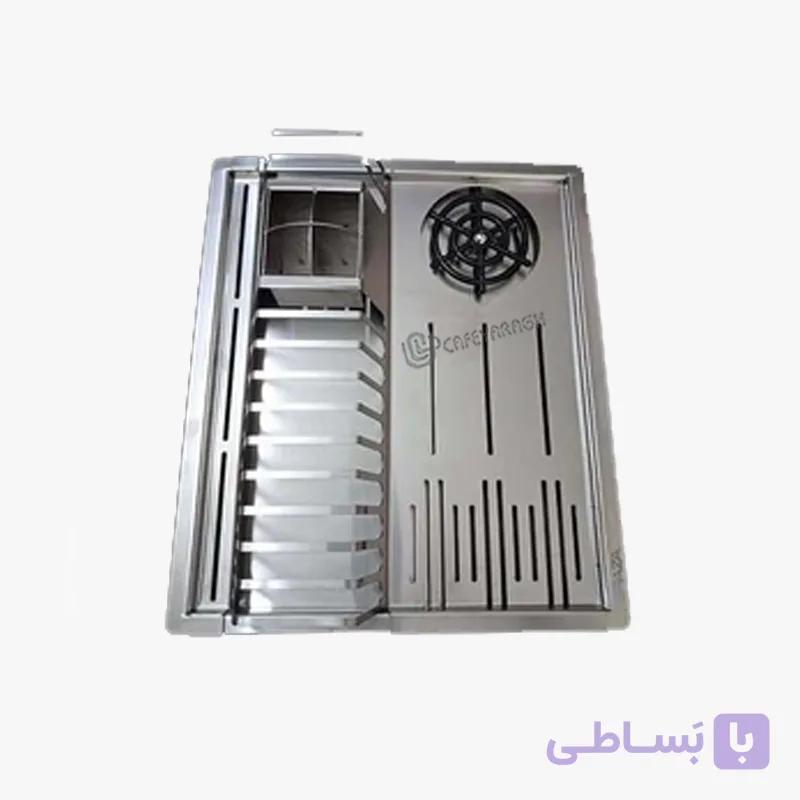 آبچکان استیل توکار برازا 42*36