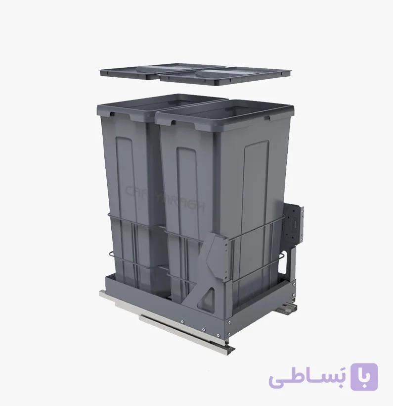 سطل ریلی آرامبند دو قلو مدل 9028 — تصویر 1