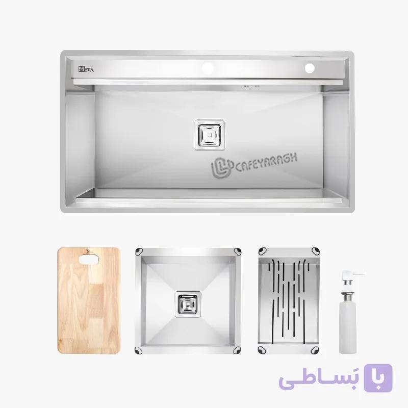 سینک ظرفشویی پله دار متا M90S