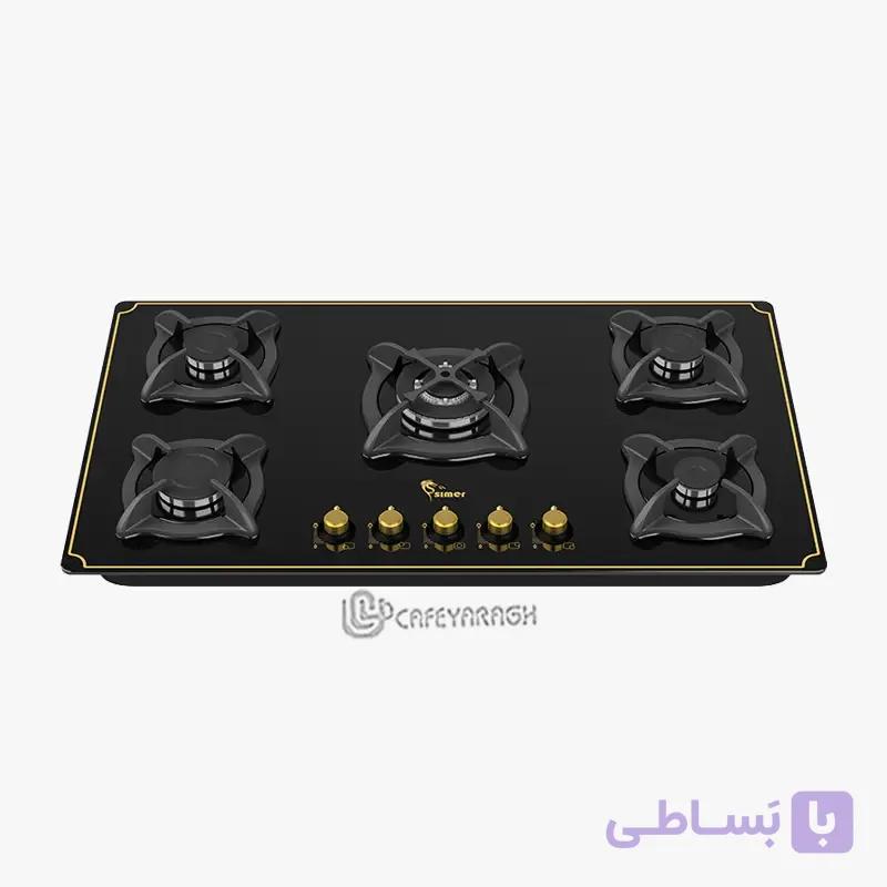 اجاق گاز صفحه ای سیمر مدل G 593 — تصویر 1