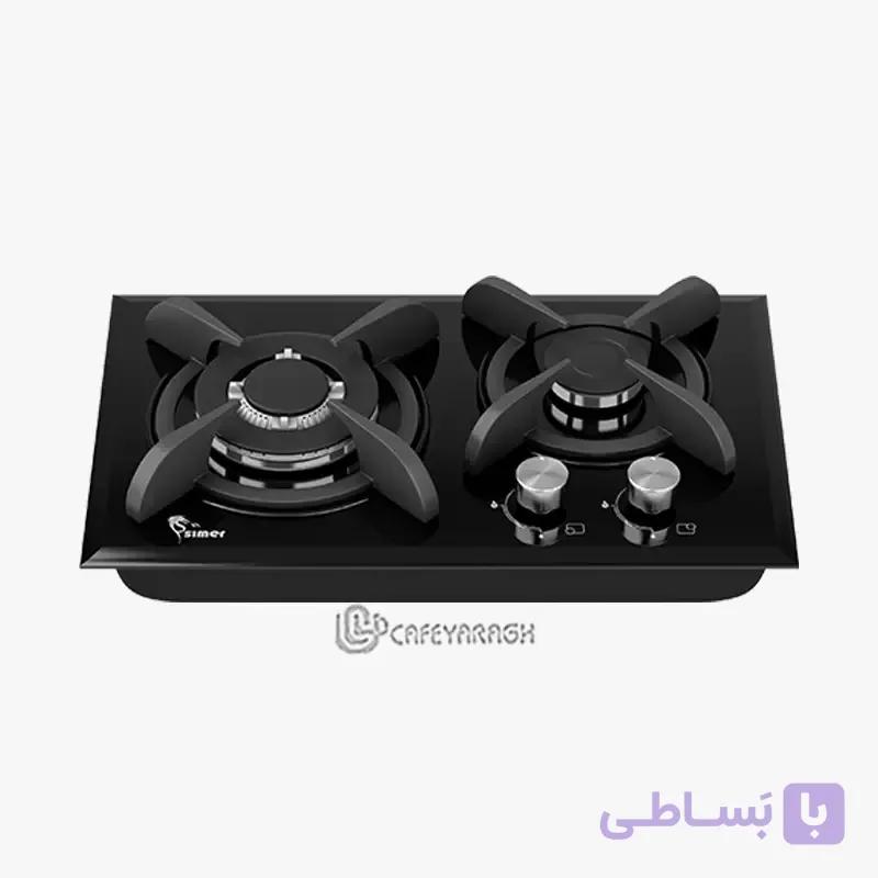 اجاق گاز صفحه ای دو شعله سیمر مدل G 270 — تصویر 1