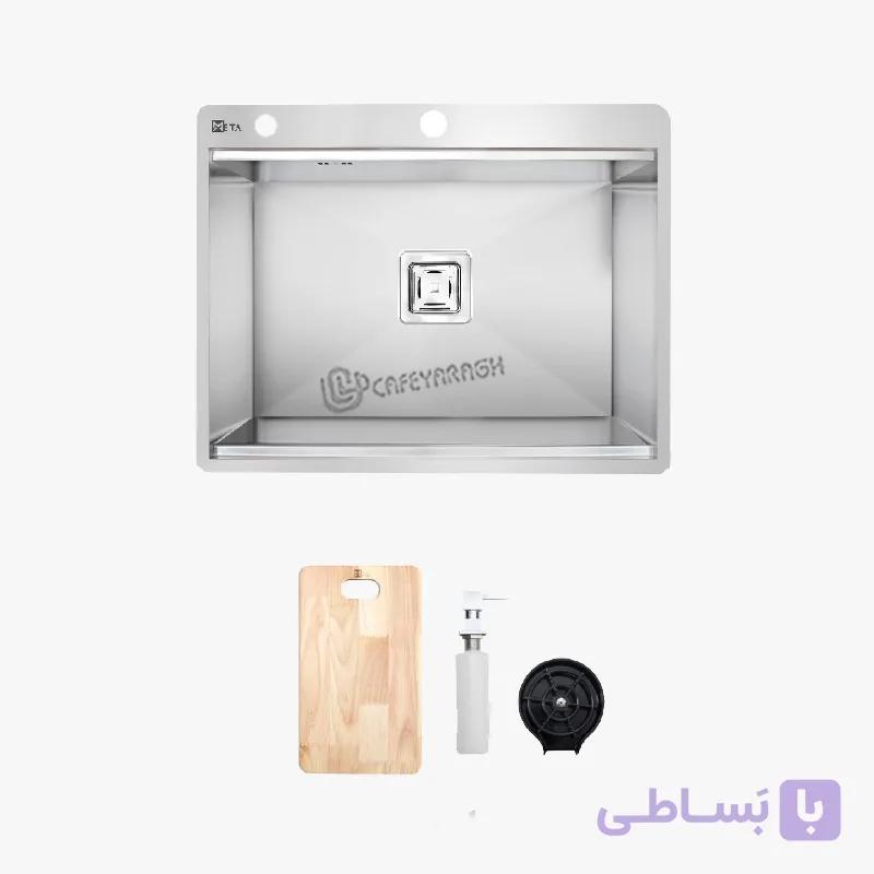 سینک ظرفشویی استیل متا M65