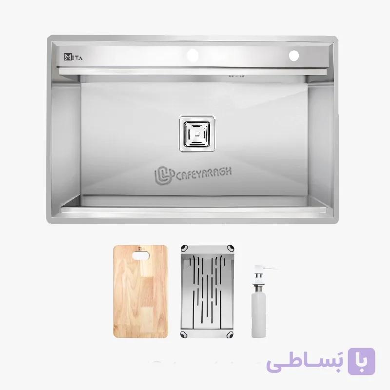 سینک ظرفشویی استیل متا ML77S