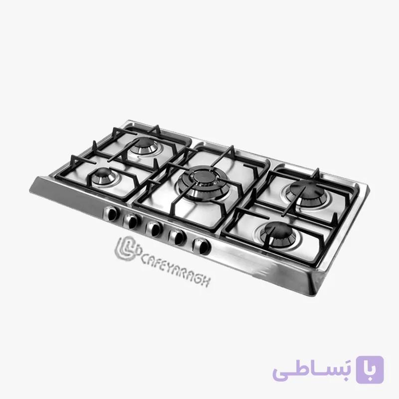 اجاق گاز صفحه ای اخوان مدل V5 — تصویر 1