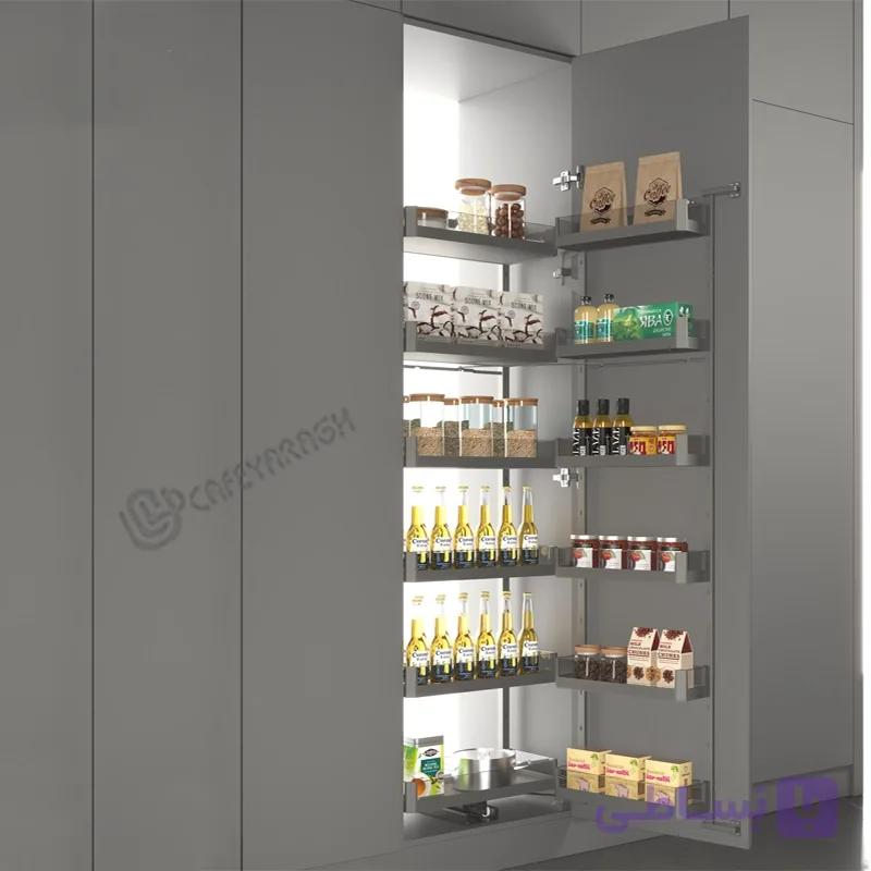سوپر یخچالی شیشه ای سری Mona ملونی مدل WB1208S — تصویر 1
