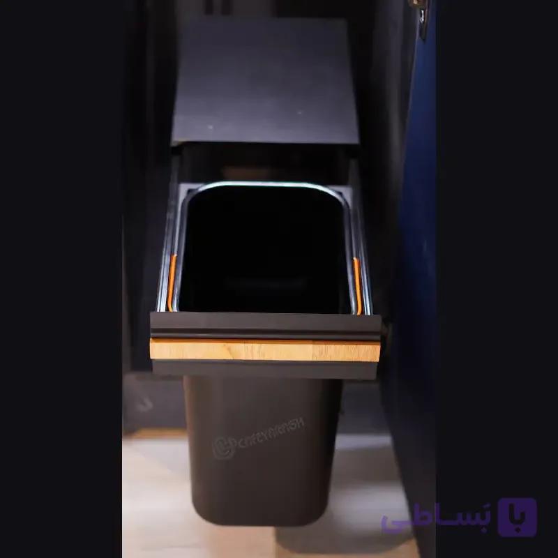سطل زباله تک مخزن آرامبند هوفل مدل W120 — تصویر 1