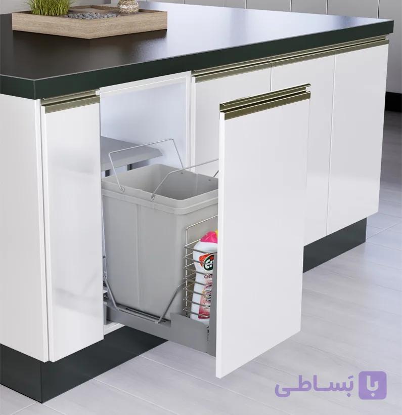 سطل زباله تک مخزنه ادلان مدل 841 — تصویر 1