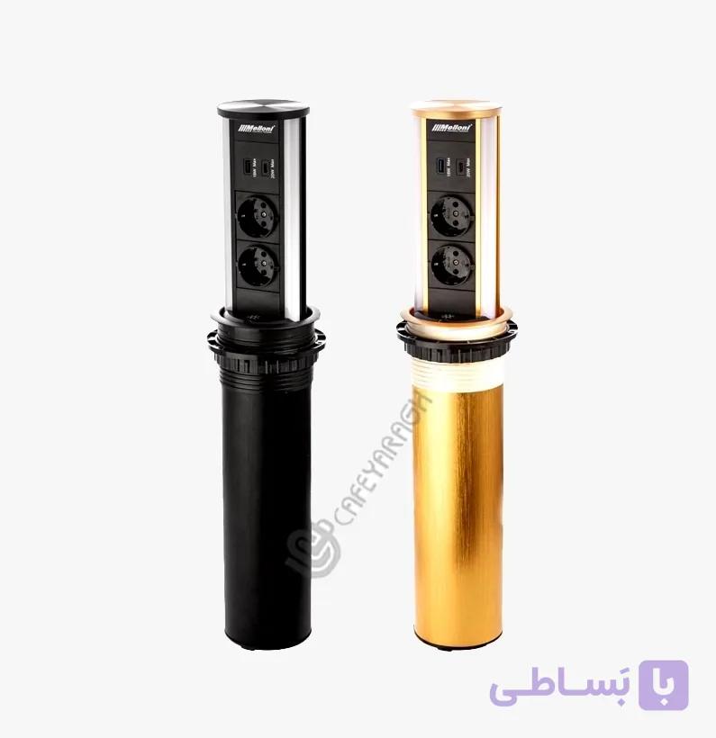 پریز توکار آسانسوری برقی ملونی مدل 10066 — تصویر 1