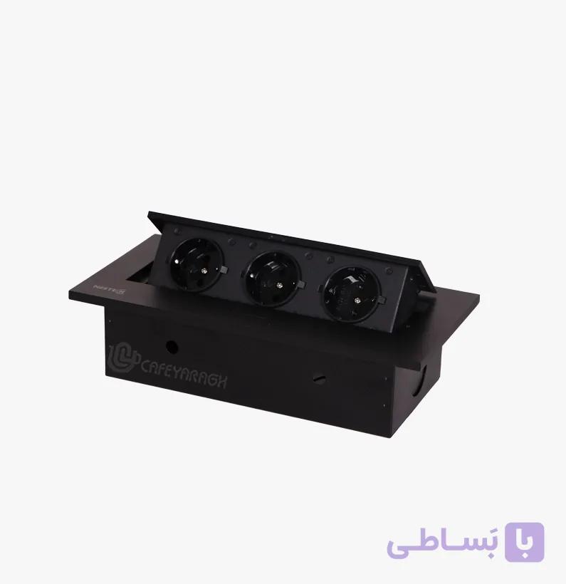 پریز توکار رومیزی نستک مدل N03 — تصویر 1