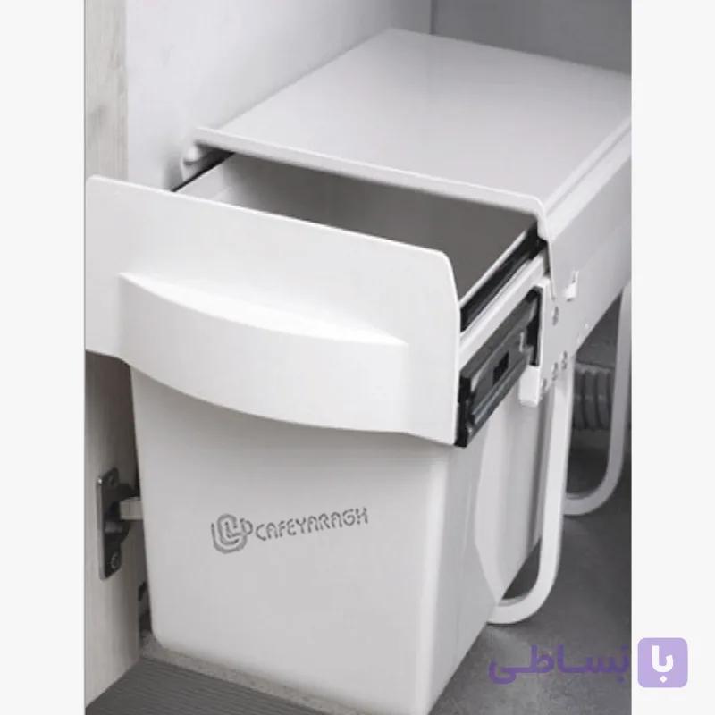 سطل تک مخزنه زیر سینکی آرام بند 9034