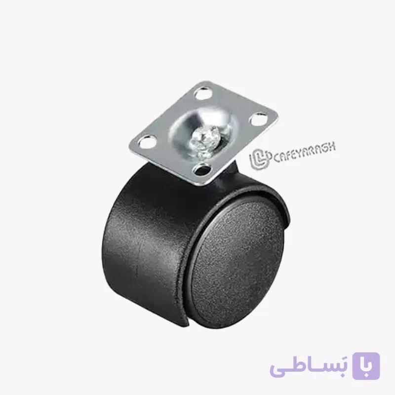 چرخ صندلی کفی پلاستیکی 5 سانتی — تصویر 1