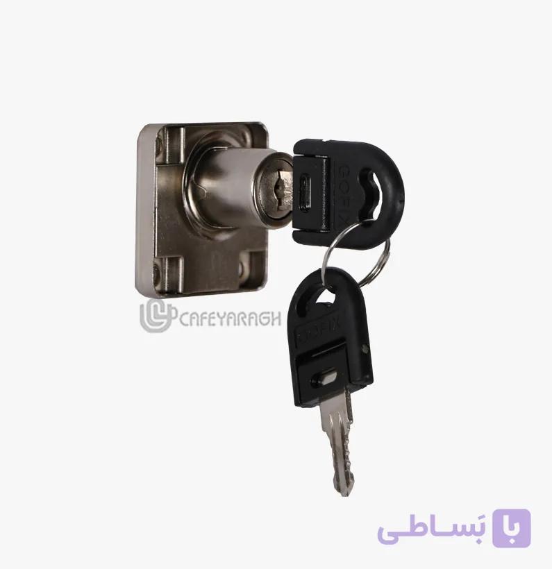 قفل درب کمد تک پله کلید تاشو — تصویر 1