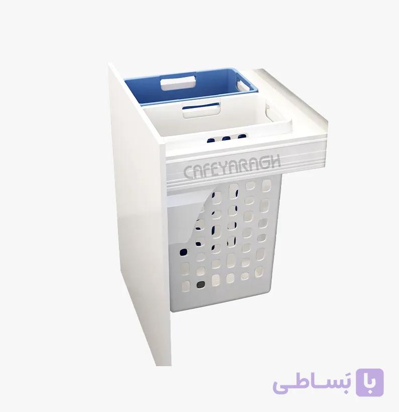 سبد البسه چرک دوقلو مدل 9152