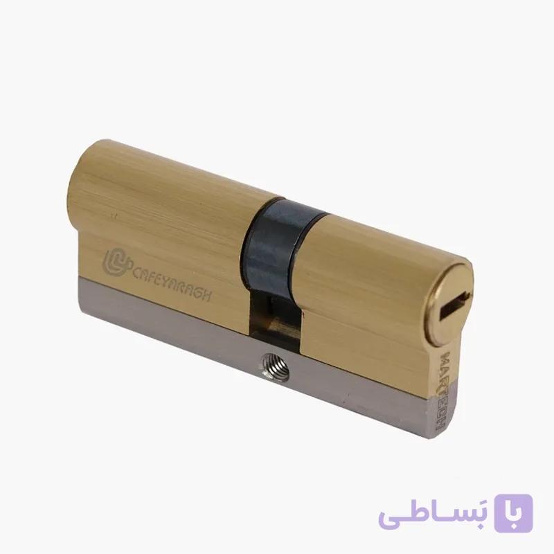 سیلندر قفل درب 7 سانت فولادی طلایی — تصویر 1