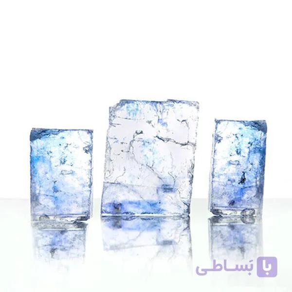 کریستال نمک آبی درشت کم رنگ — تصویر 1