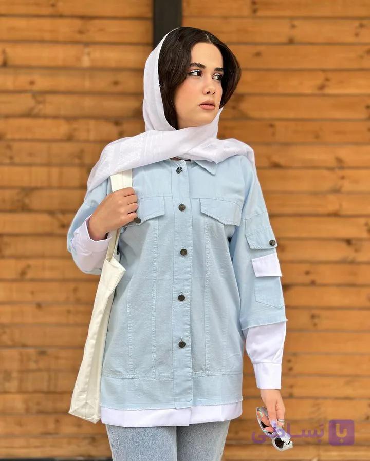 شومیز دو تیکه مدل فکورا