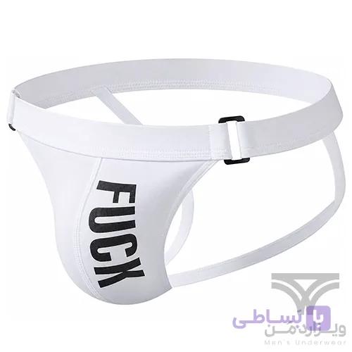 شورت مردانه فانتزی جاک استرپ Jockstrap سگک دار اورجینال وارداتی برند Tommy dooyao بکلس رنگبندی — تصویر 1
