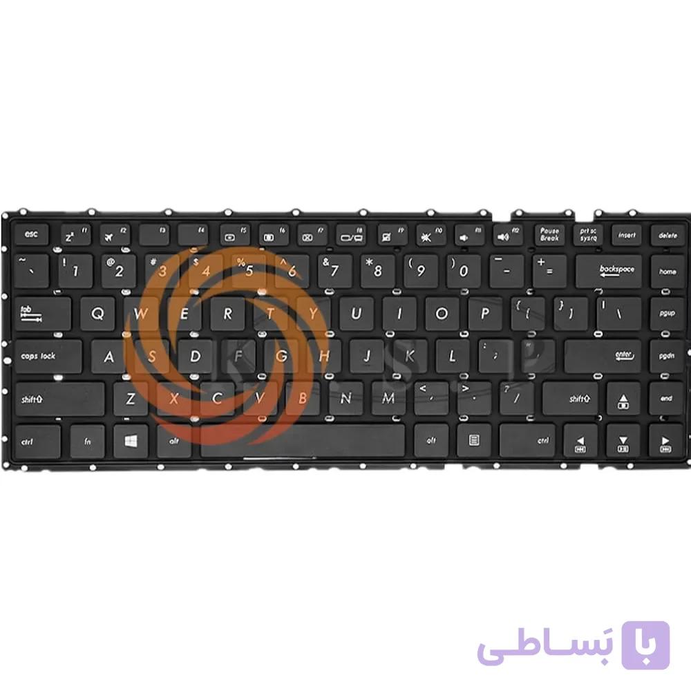 کیبورد لپ تاپ ایسوس Keyboard ASUS K401 V401 — تصویر 1