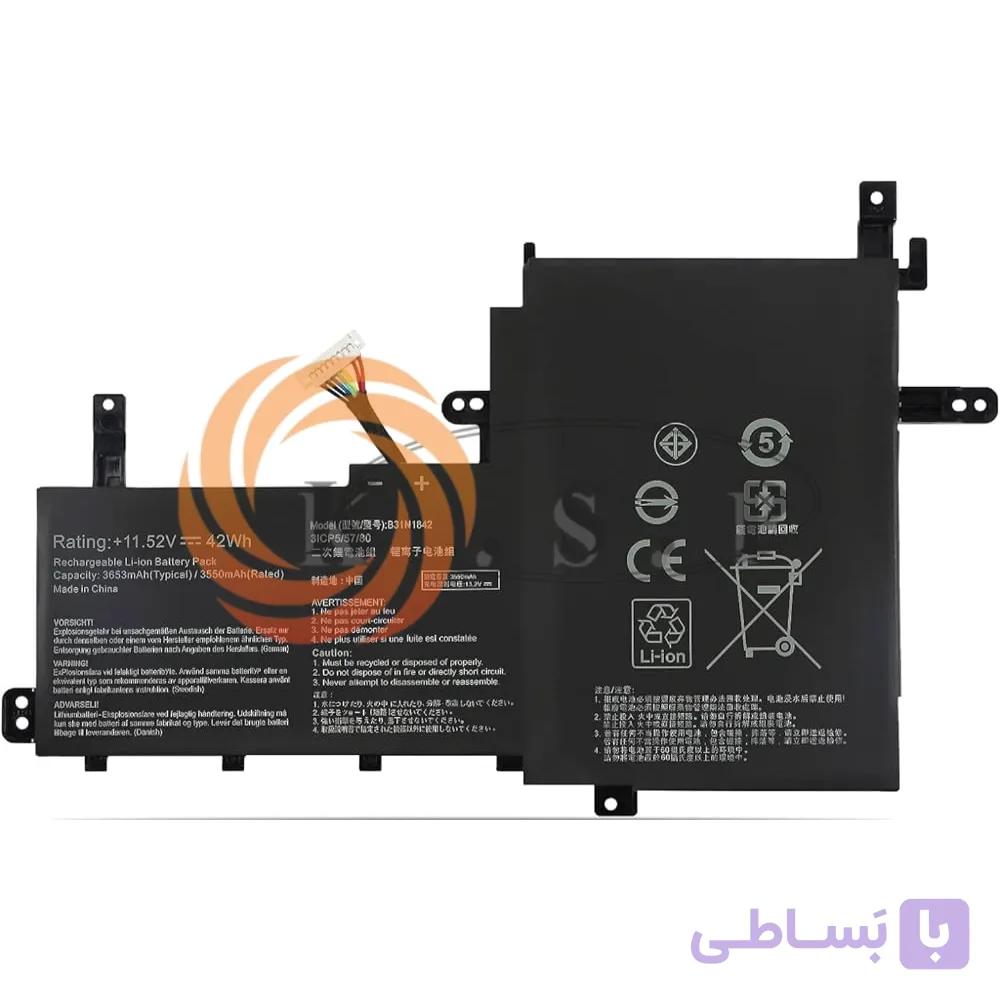 باتری لپ تاپ ایسوس مدل Battery Original Asus k513 — تصویر 1