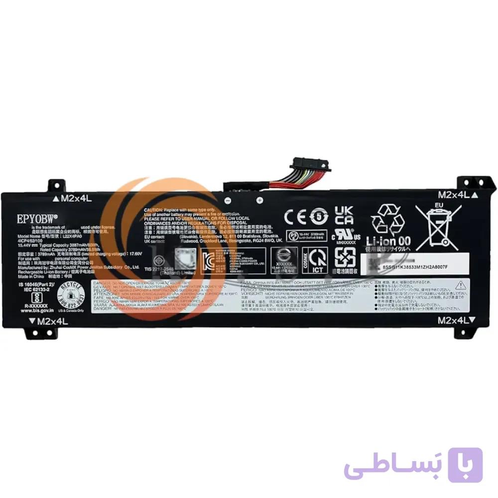باتری لپ تاپ لنوو اورجینال Battery Lenovo LOQ 15IRH8 L22M4PA0 — تصویر 1