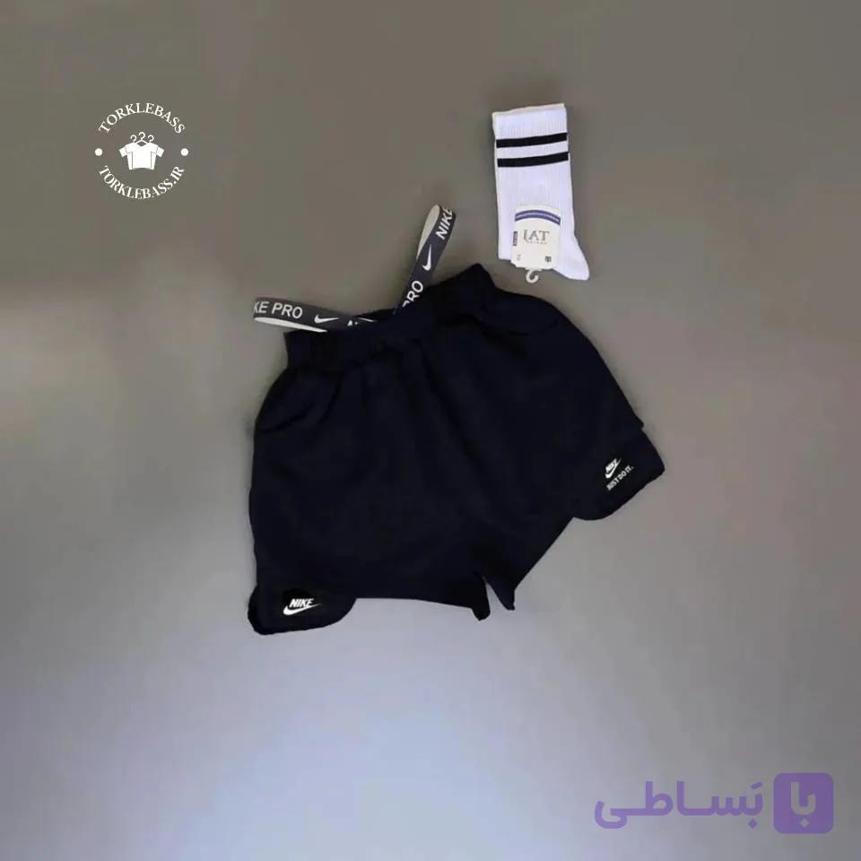 شورتک اسپرت پشت ضربدری