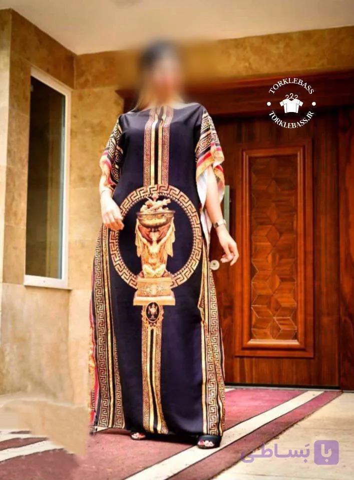 مانتو عبایی تابستونی لاکچری — تصویر 1