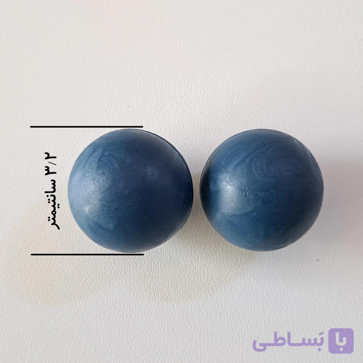 توپ فوتبال دستی 2 عددی 2.5 سانتی