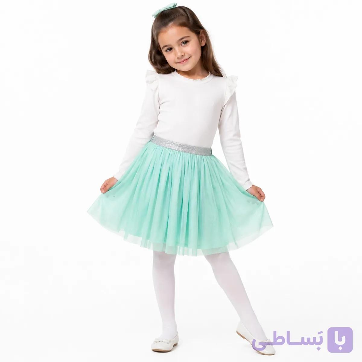 دامن توری دخترانه چیبو آلمان کد 334945 — تصویر 1