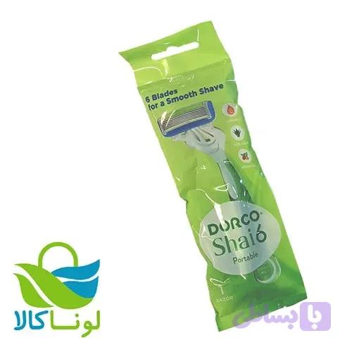 ژیلت دورکو تک 6 لبه سبز