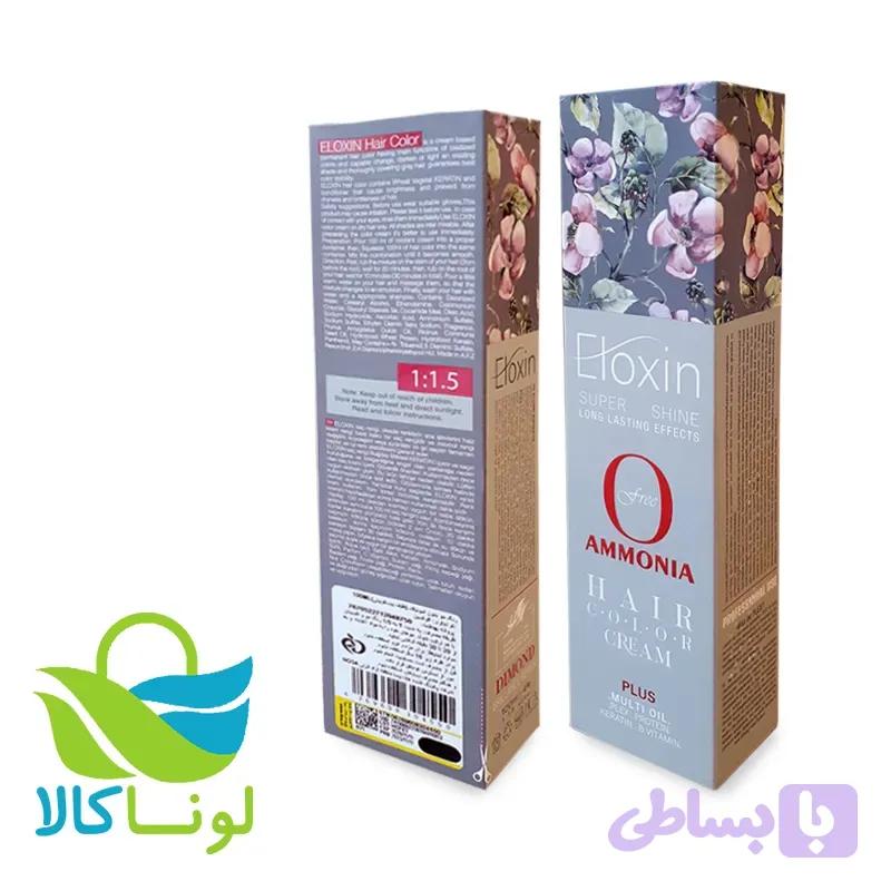 رنگ مو بدون آمونیاک الوکسین