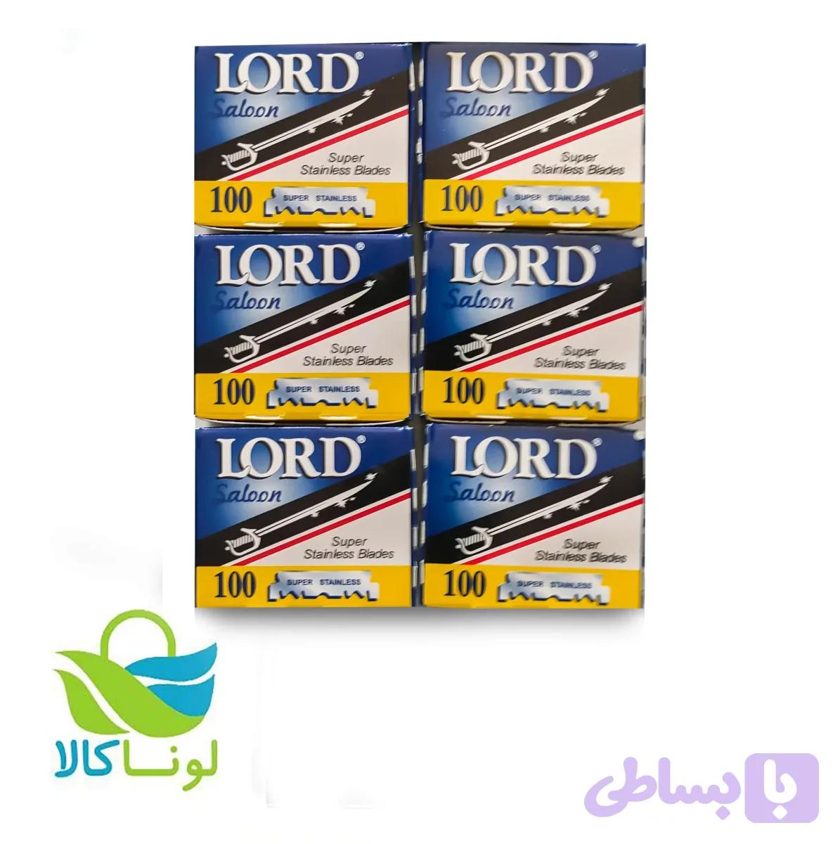 نیم تیغ ۱۰۰عددی LORD