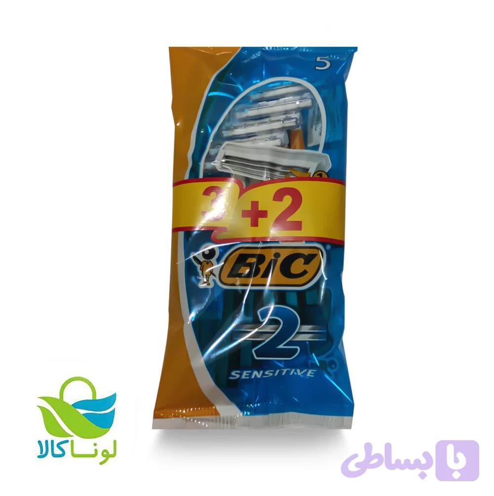 خودتراش ۲ لبه ۵ عددی بیک