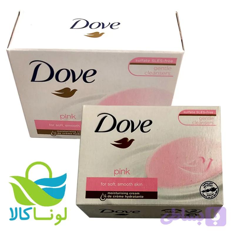 صابون داو Dove Pink صورتی — تصویر 1