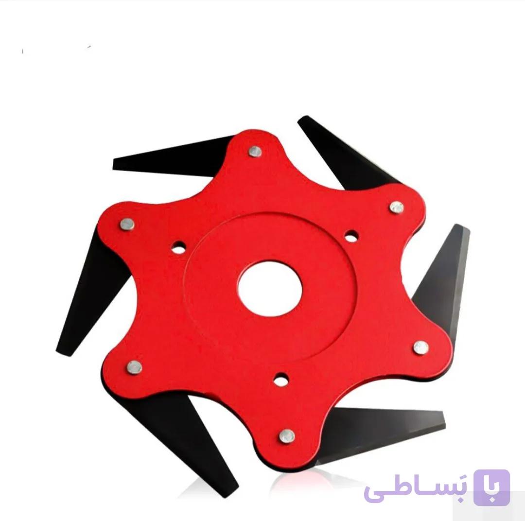 تیغه ۶ پره متحرک علفزن