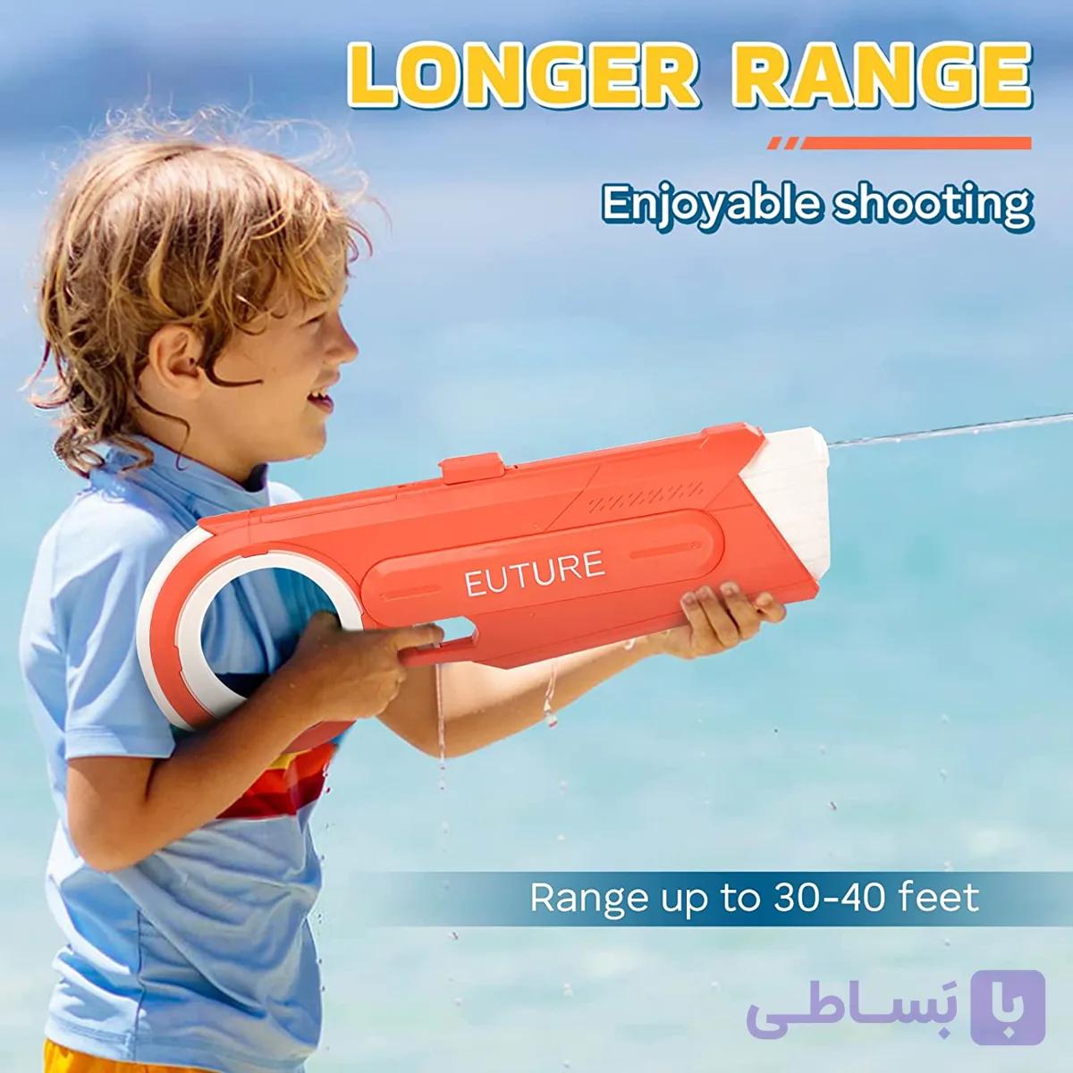 تفنگ آب پاش رگباری رگباری شارژی WATER GUN — تصویر 1