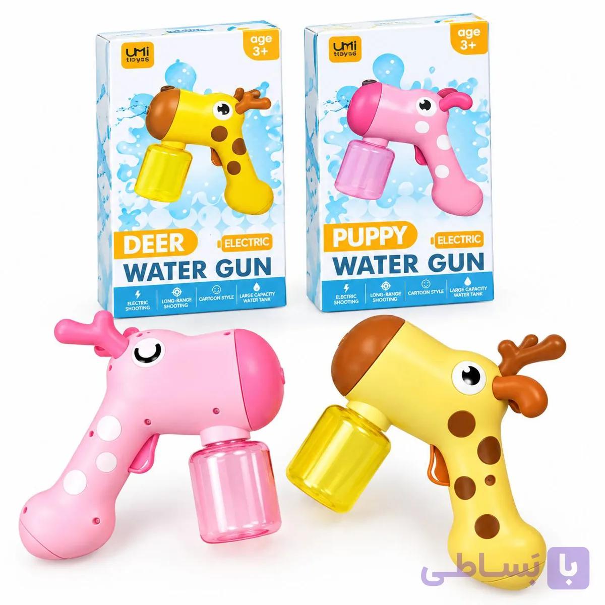 تفنگ آب پاش فانتزی باطری خور طرح حیوانات UMI Toys — تصویر 1
