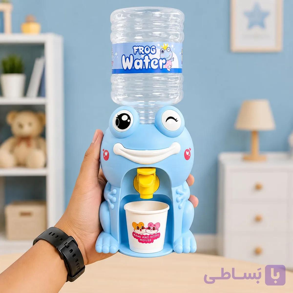 آبسردکن اسباب بازی قورباغه مدل Cocoa Frog Water Dispenser — تصویر 1