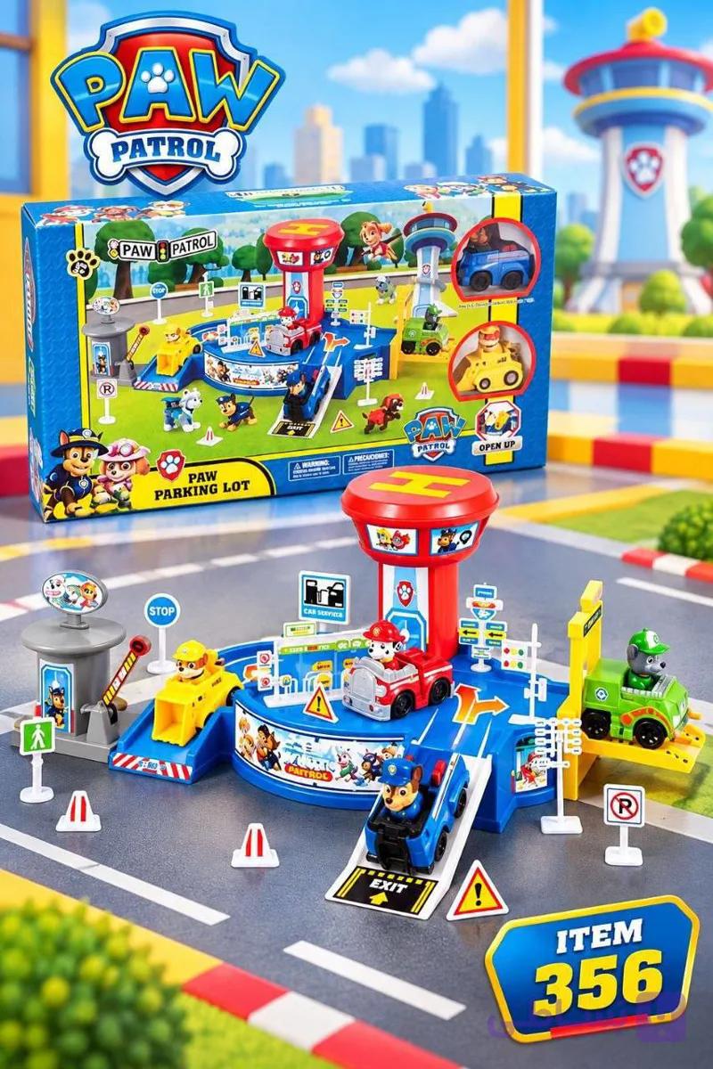 اسباب بازی پارکینگ سگ‌ های نگهبان Paw Patrol — تصویر 1