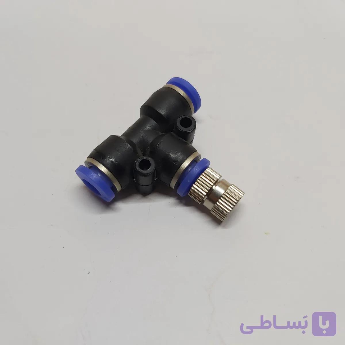 نازل مه پاش استیل فیتینگی پایه پلاستیکی 3.0 میکرون مدل NMS-F — تصویر 1