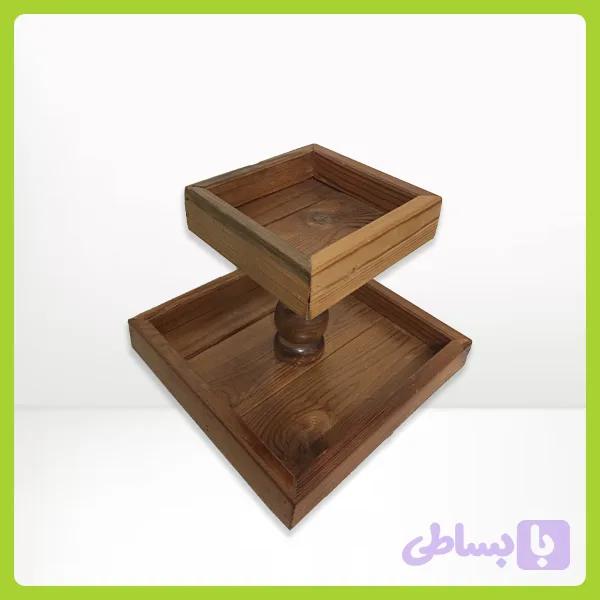 میوه خوری دوطبقه چوبی