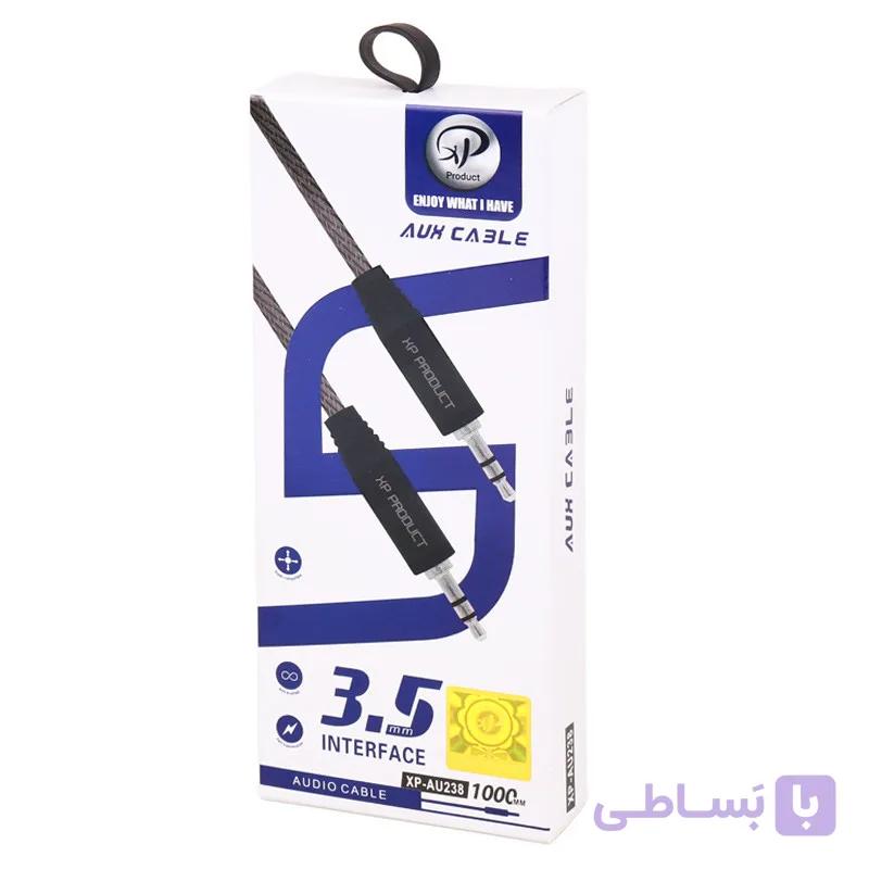 کابل AUX ایکس پی پروداکت مدل AU238 طول 1 متر — تصویر 1
