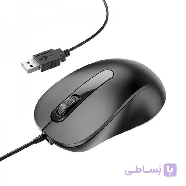 موس سیم دار بروفون (BOROFONE) مدل BG4 — تصویر 1