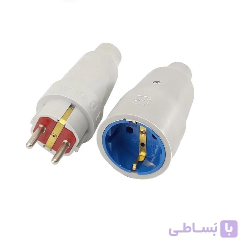 پریز برق صنعتی پارت برق ایرانیان مدل est به همراه دو شاخه