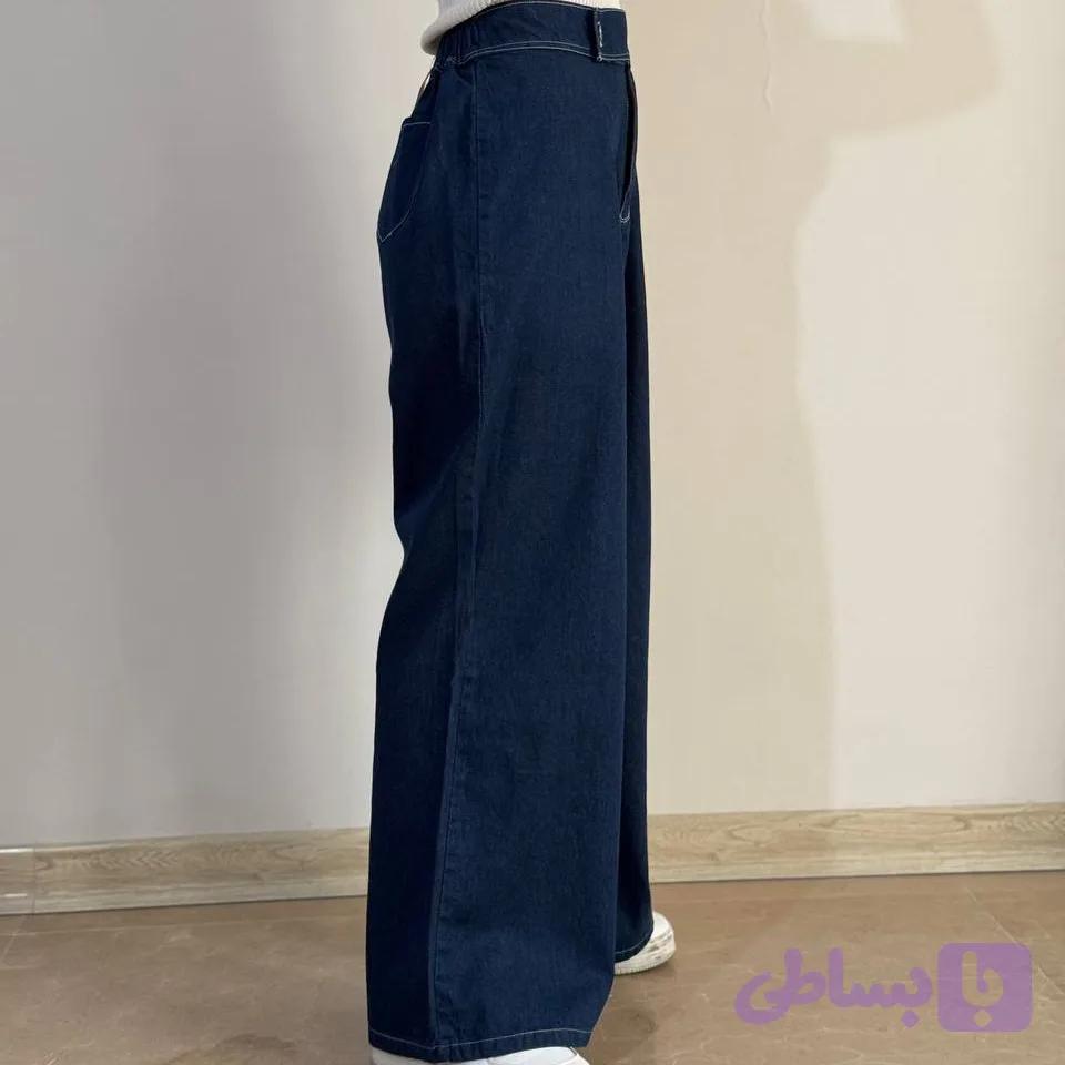 شلوار جین بگ زنانه (کد DKV1R)