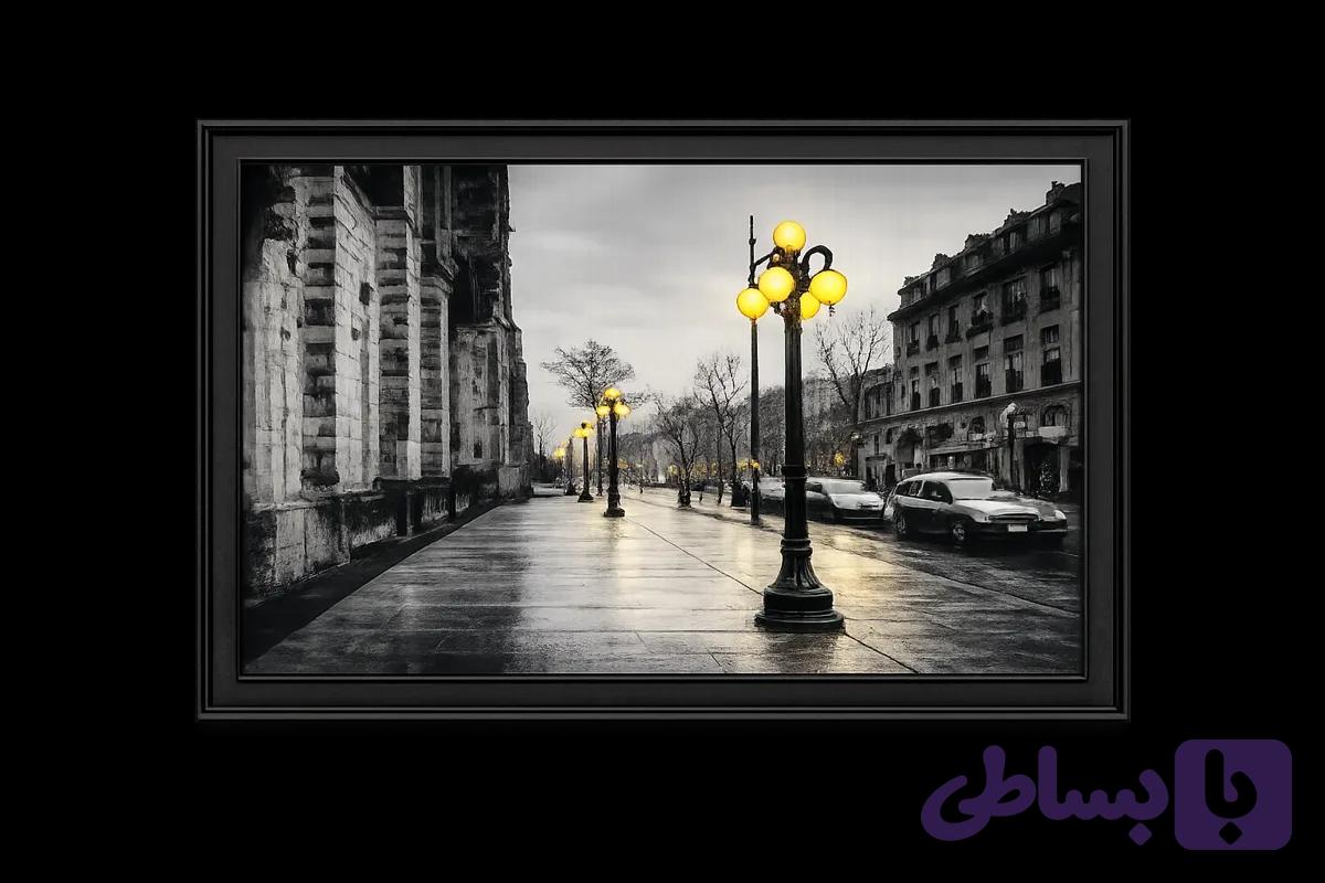 تابلو نوری خیابان شانزه‌لیزه پاریس