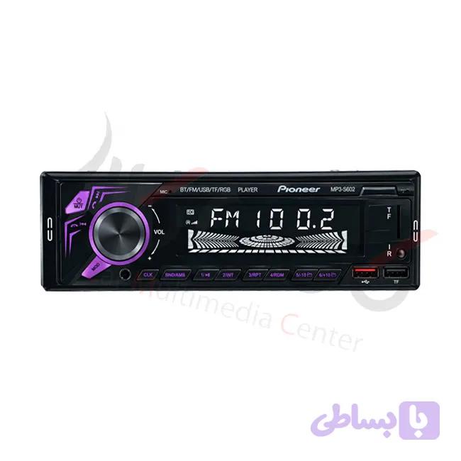 رادیو پخش بلوتوث دار پایونیر دی جی مدل MP3-5602 — تصویر 1