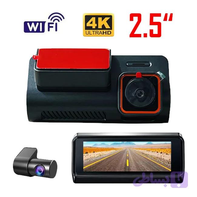 دوربین ثبت وقایع کارفلیکس 4K دو دوربین مدل CX-25Pro — تصویر 1
