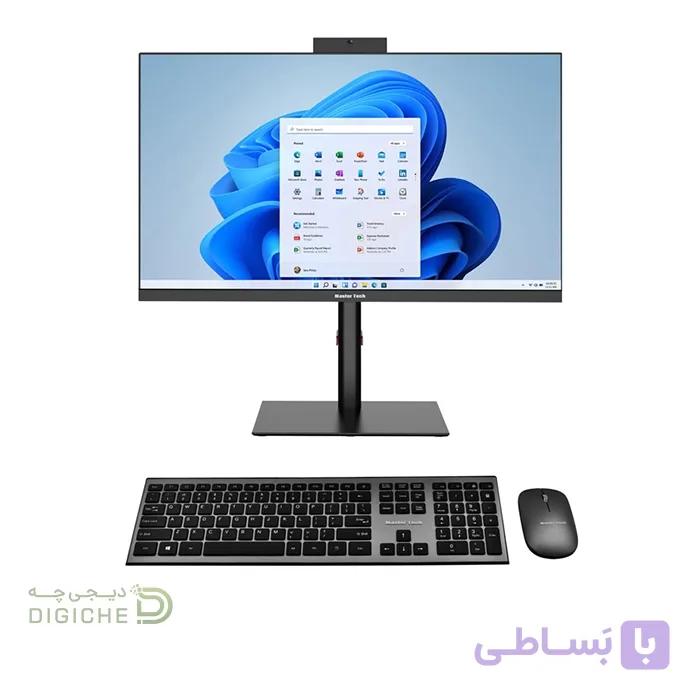 کامپیوتر همه کاره 24 اینچ مسترتک AIO MasterTech ZN240 C38SB i3 (14100) 8G 512GB — تصویر 1