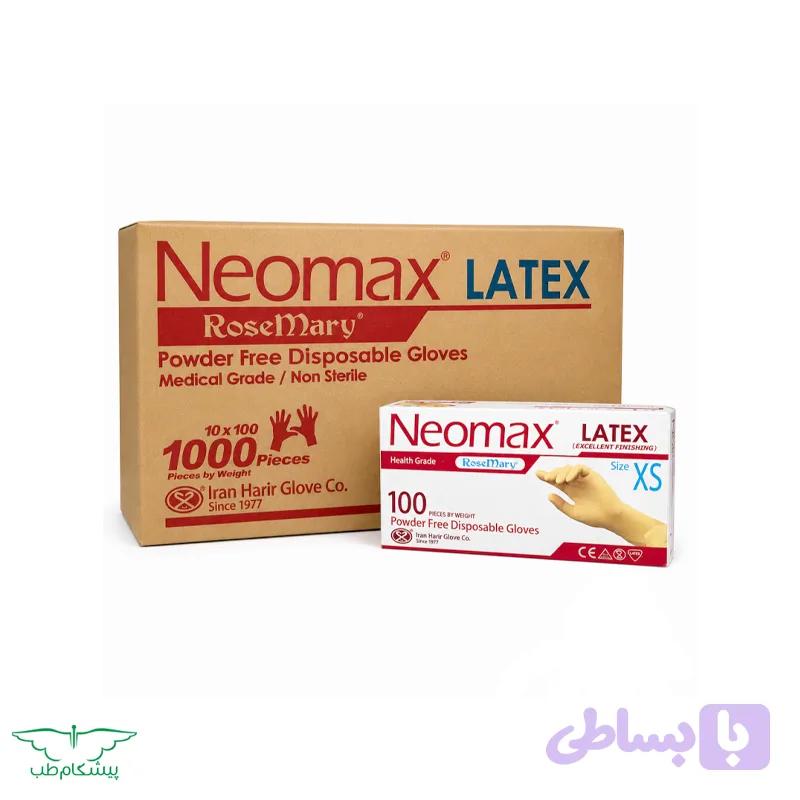 دستکش لاتکس نئومکس — تصویر 1